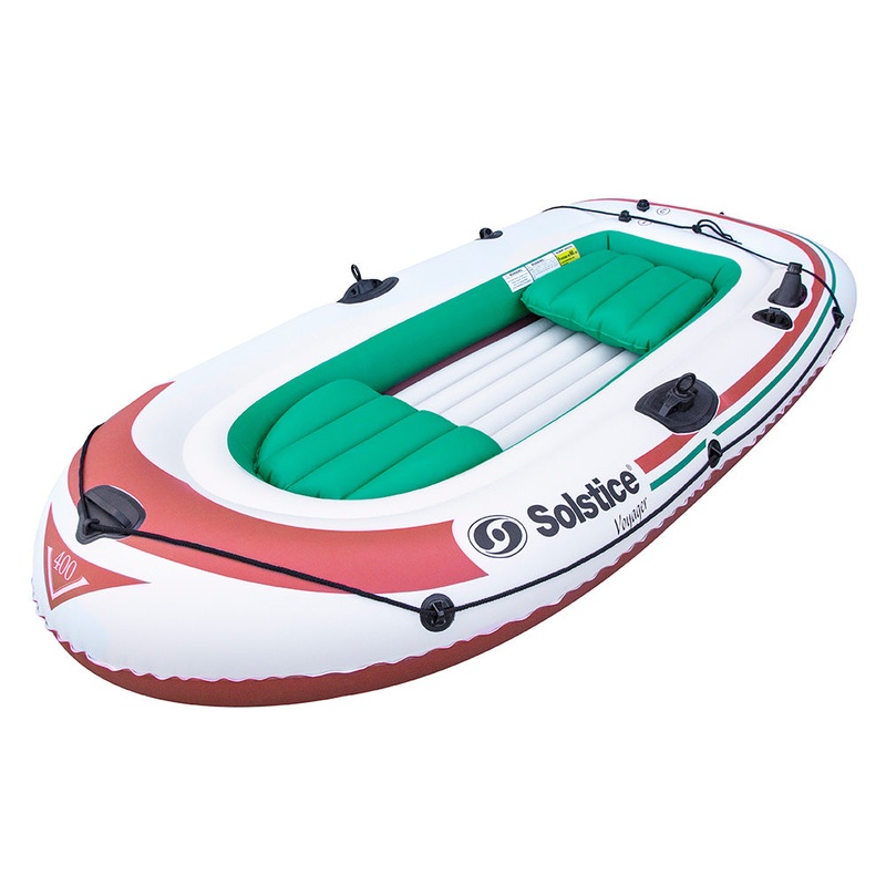 Solstice Watersports Voyager 4-Person Inflatable Boat – 30400