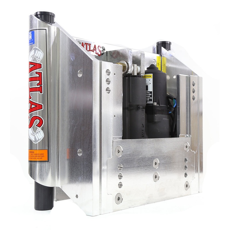 T-H Marine ATLAS 8 Set Back Hydraulic Jack Plate – Heavy Duty – AHJ-8VHD-DP
