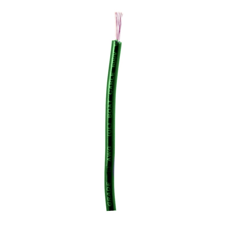 Ancor Green 8 AWG Battery Cable – Sold By The Foot – 1113-FT – 1113-FT