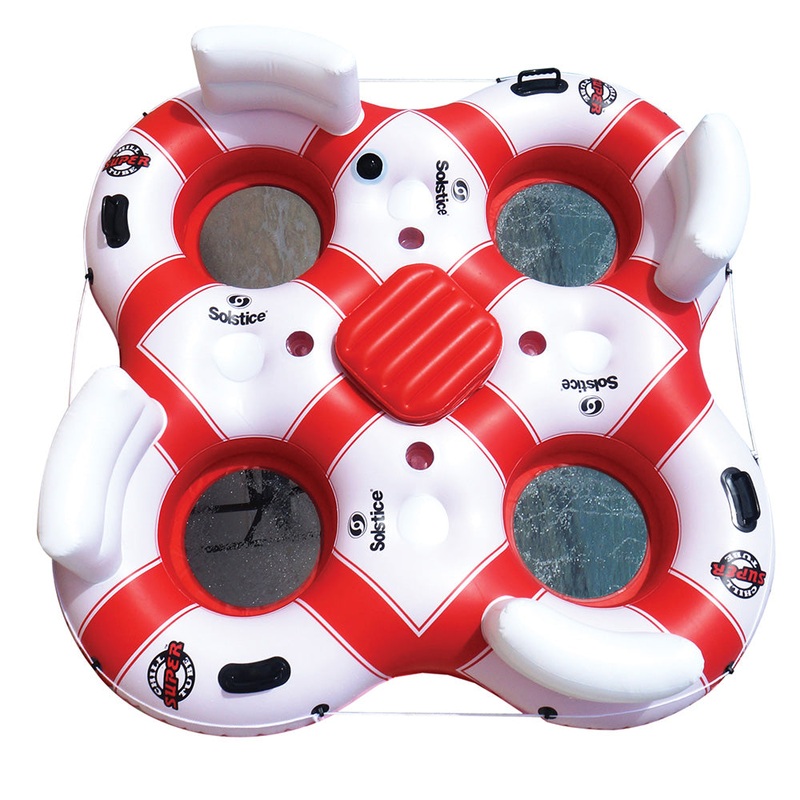 Solstice Watersports Super Chill 4-Person River Tube w/Cooler – 17004