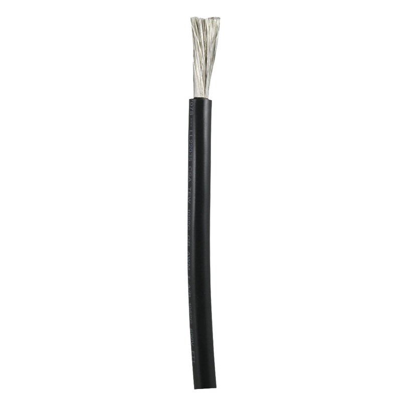 Ancor Black 1 AWG Battery Cable – Sold By The Foot – 1150-FT – 1150-FT
