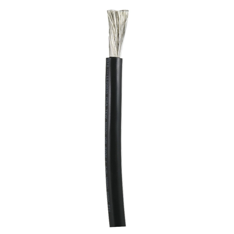 Ancor Black 2/0 AWG Battery Cable – Sold By The Foot – 1170-FT
