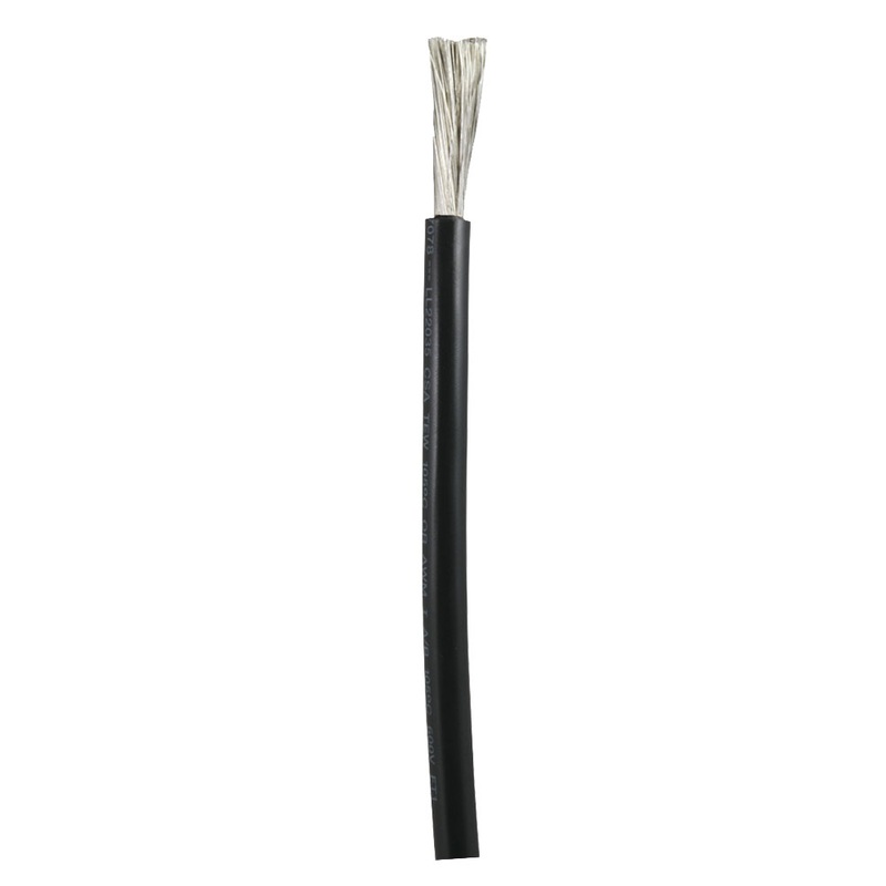 Ancor Black 2 AWG Battery Cable – Sold By The Foot – 1140-FT – 1140-FT