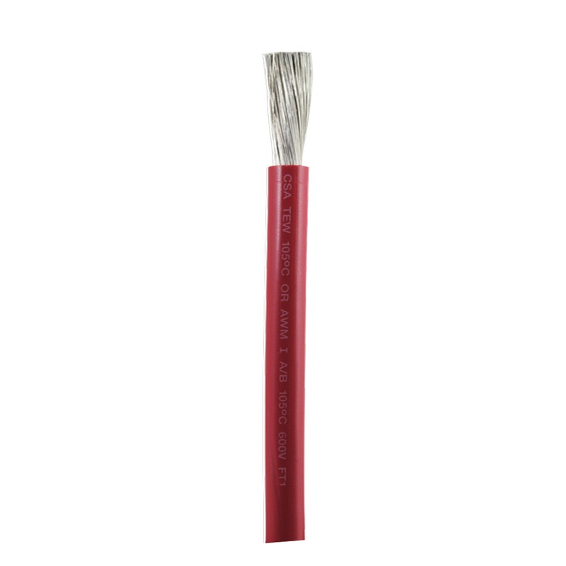 Ancor Red 1/0 AWG Battery Cable – Sold By The Foot – 1165-FT