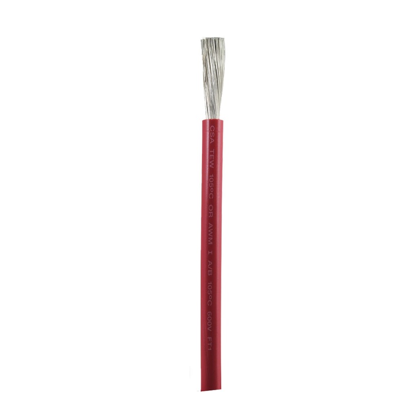 Ancor Red 6 AWG Battery Cable – Sold By The Foot – 1125-FT – 1125-FT