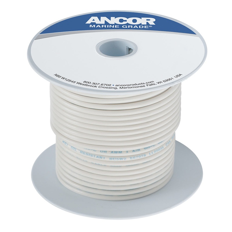 Ancor White 12 AWG Primary Wire – 1,000′ – 106999