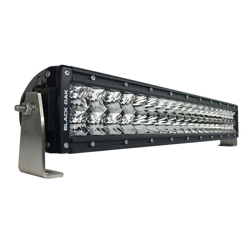 Black Oak Pro Series Curved Double Row Combo 20 Light Bar – Black – 20CC-D5OS