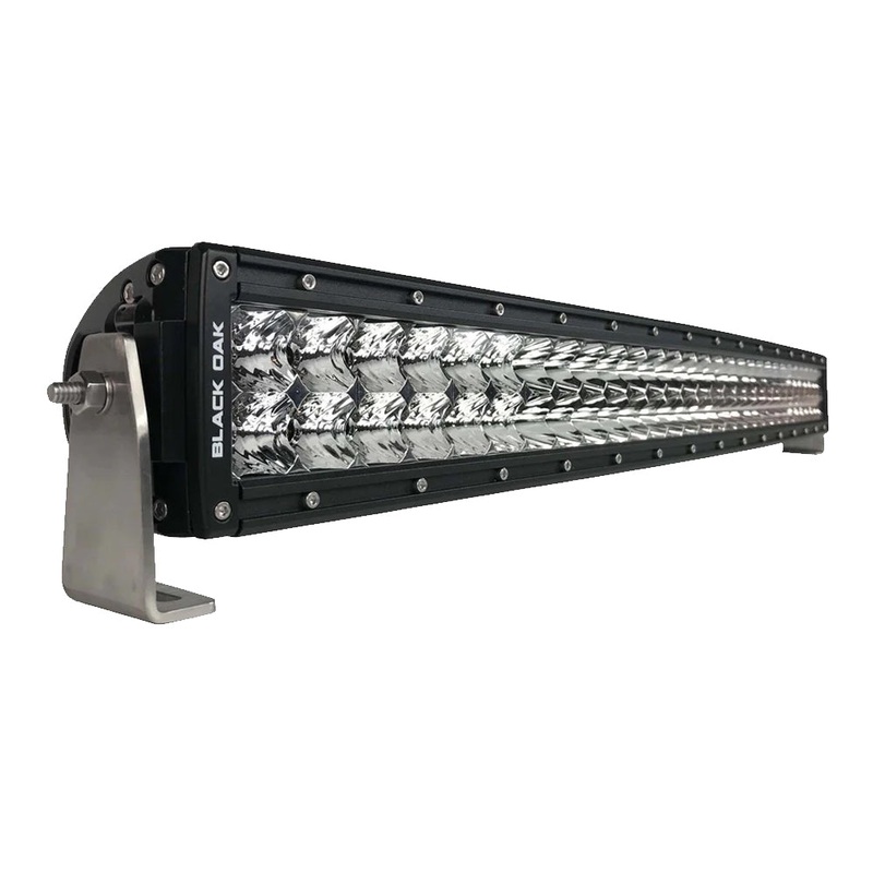 Black Oak Pro Series Curved Double Row Combo 30 Light Bar – Black – 30CC-D5OS