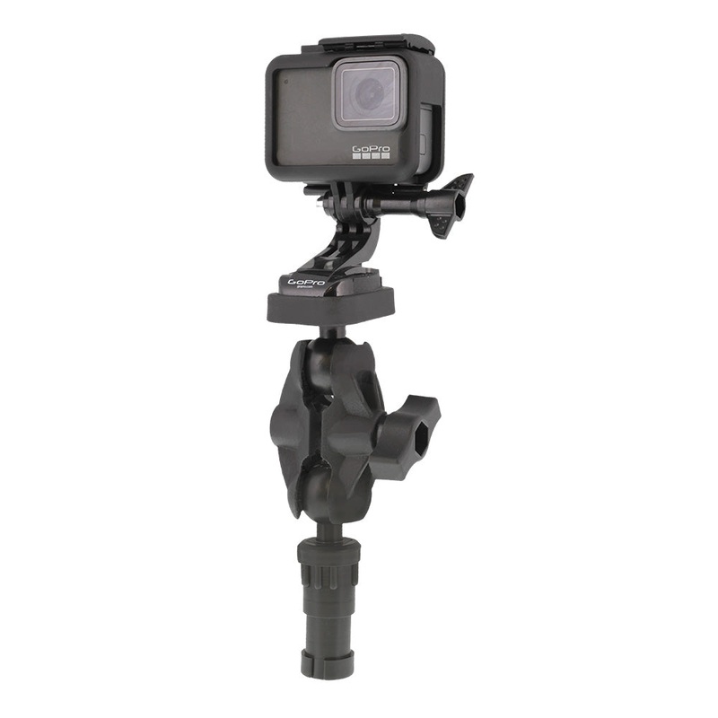 Scotty 0134 Action Camera Mount 2.0 w/Post, Track & Rail Mounts – 134
