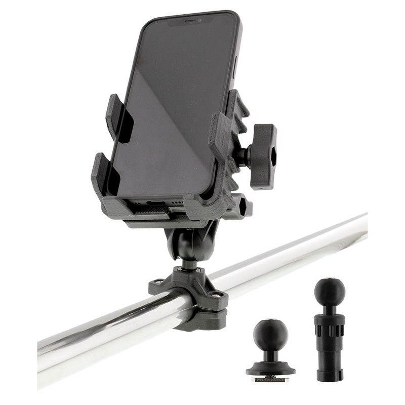 Scotty 0139 Phone Holder w/Post, Track & Rail Mounts – 139