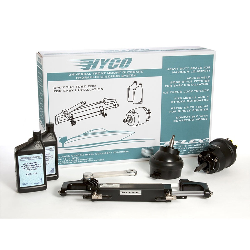 Uflex HYCO 1.1T Front Mount OB Tilt Steering up to 150HP – HYCO 1.1T