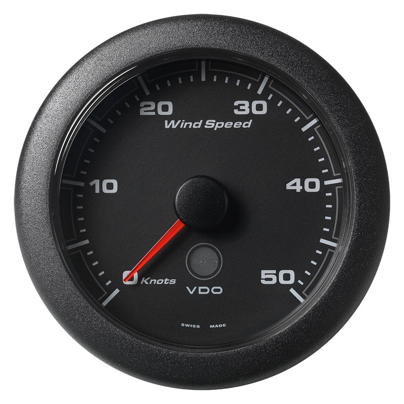 VDO Marine 3-3/8 (85MM) OceanLink Apparent/True Wind Speed Gauge – A2C1957420001