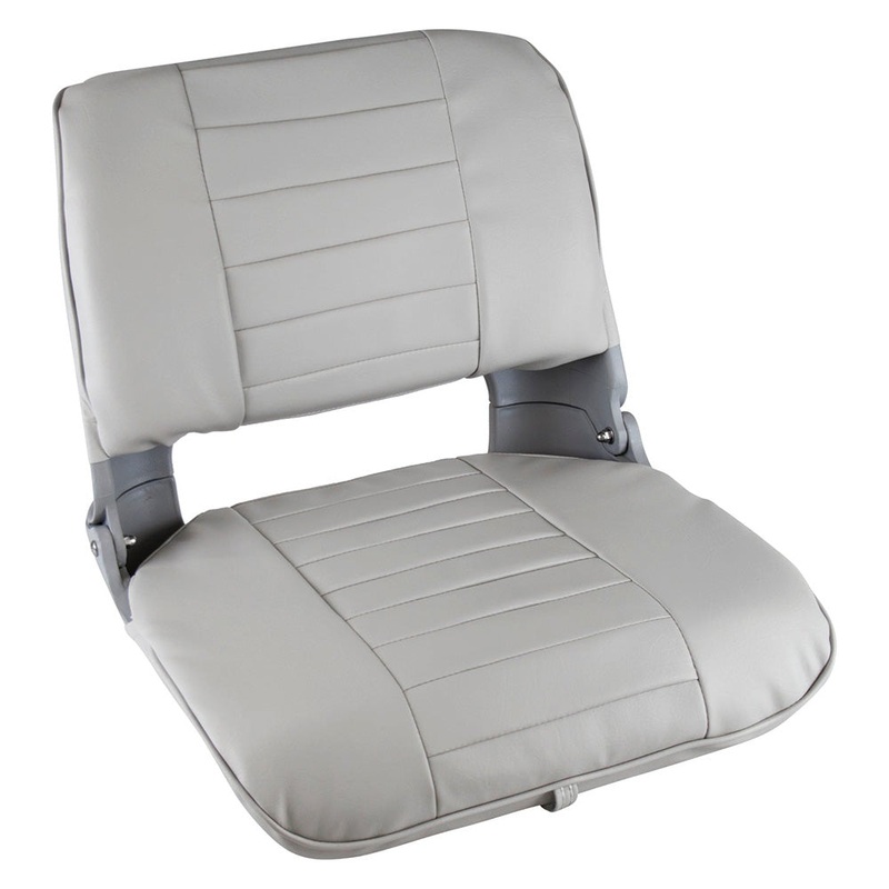 Wise Pro Style Clamshell Fold Down Fishing Seat – Grey – 8WD135LS-717