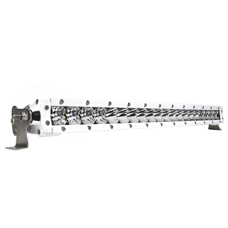 Black Oak Marine Single Row Combo 20 Light Bar – White – 20CM-S5OS