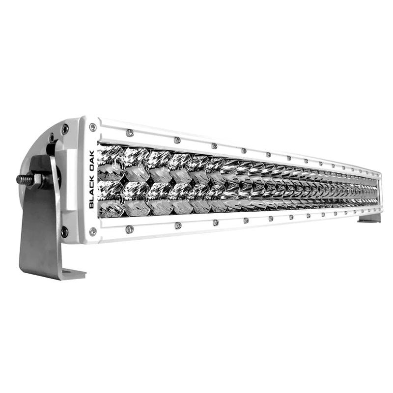 Black Oak Pro Series Curved Double Row Combo 30 Light Bar – White – 30CCM-D5OS