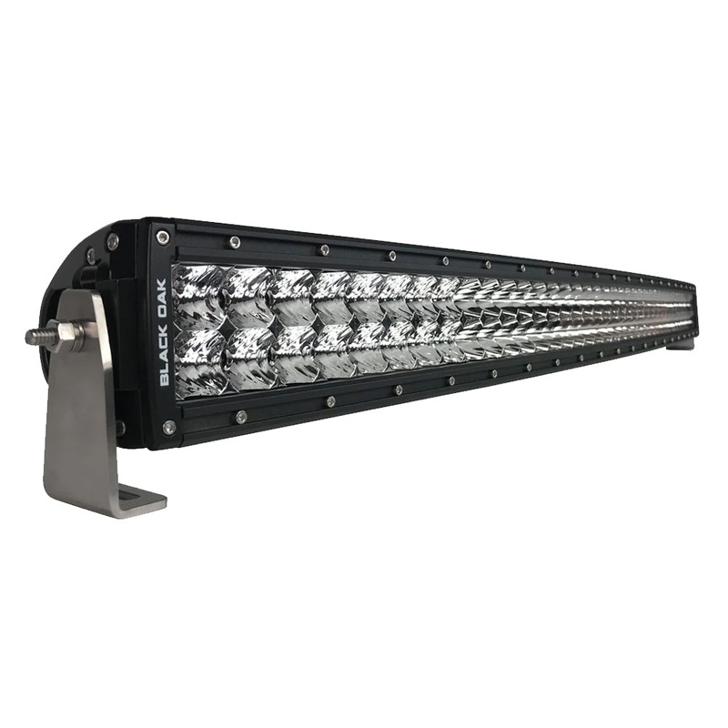 Black Oak Pro Series Curved Double Row Combo 40 Light Bar – Black – 40CC-D5OS