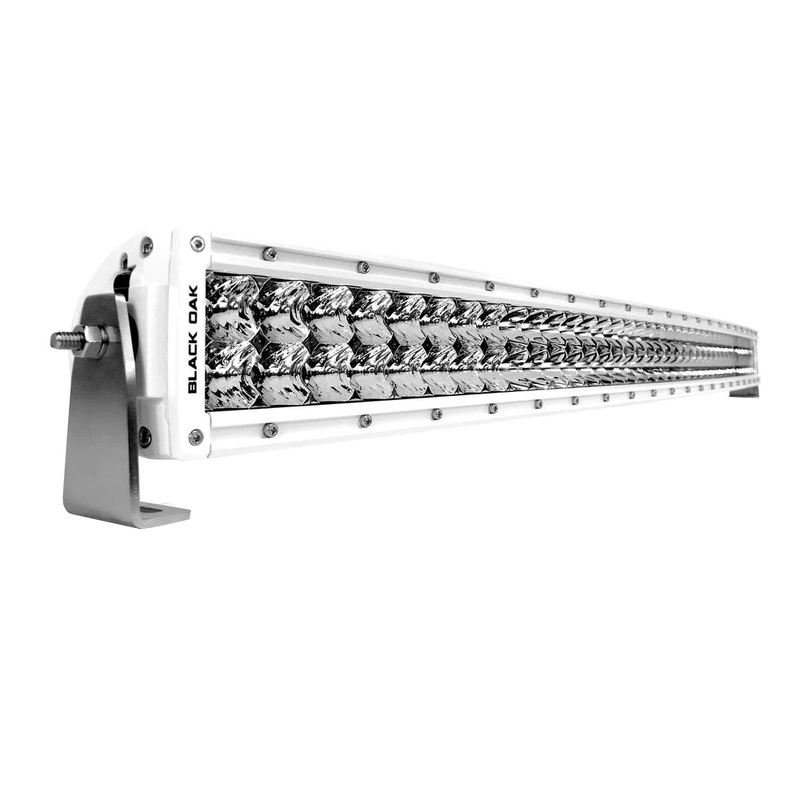 Black Oak Pro Series Curved Double Row Combo 40 Light Bar – White – 40CCM-D5OS