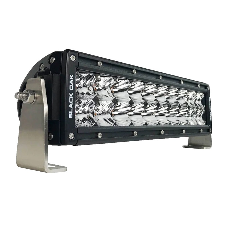 Black Oak Pro Series Double Row Combo 10 Light Bar – Black – 10C-D5OS