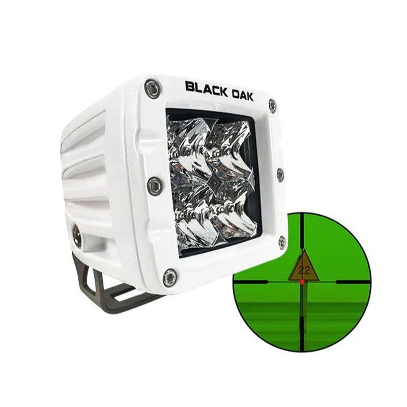 Black Oak Pro Series Infrared 2 850nm Flood POD Light – White – 2MIR-POD850