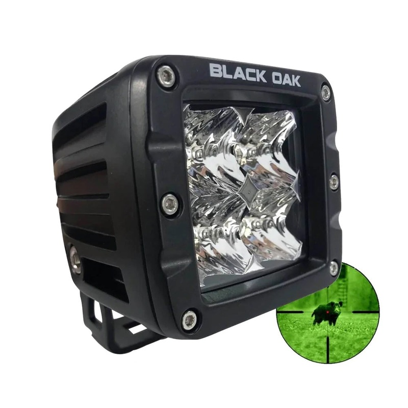 Black Oak Pro Series Infrared 2 940nm Flood POD Light – Black – 2IR-POD940