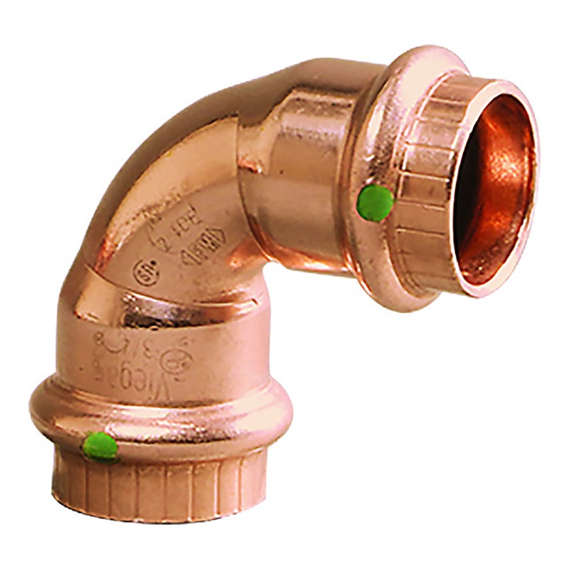 Viego ProPress 3/4 – 90 Degree Copper Elbow – Double Press Connection – Smart Connect Technology – 77022