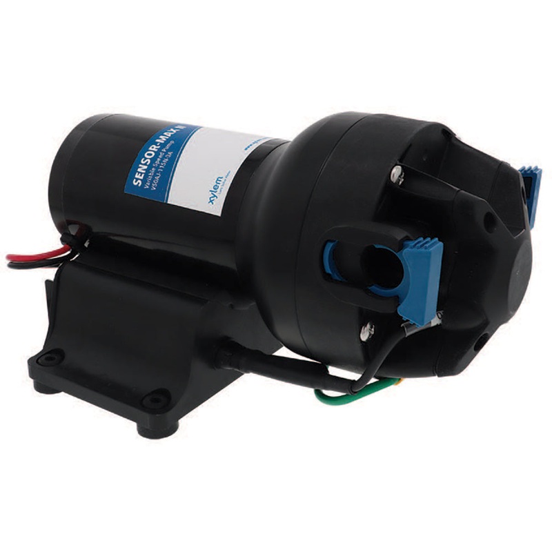 Jabsco Sensor Max II 5 GPM Variable Speed Freshwater Pump – 12V, 40 PSI
