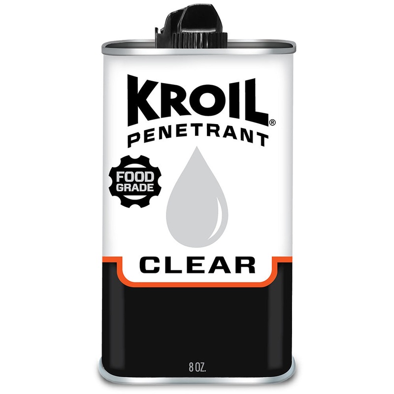 Kroil Clear Food Grade Penetrating Oil – Drip – 8oz Can