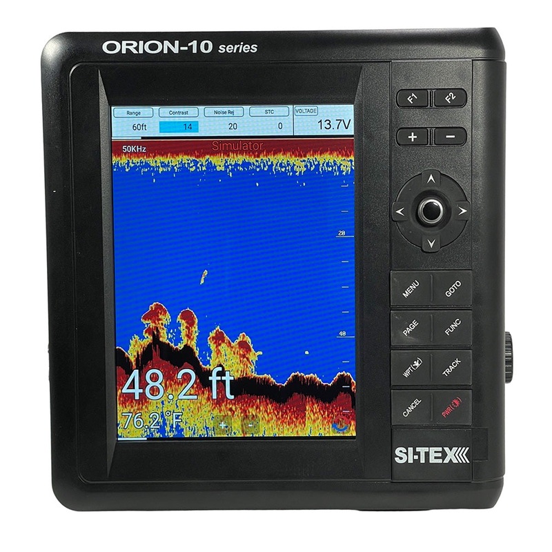 SI-TEX 10 Chartplotter System w/Internal GPS & C-MAP 4D Card – ORIONC
