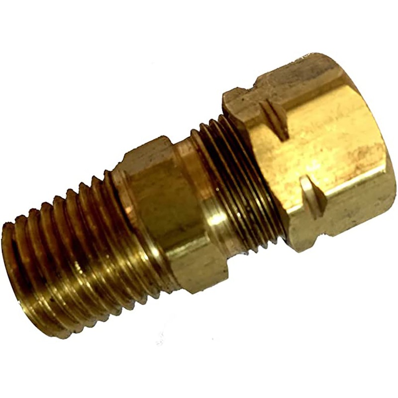 Uflex Straight Helm Fitting 1/4 NPT for UP Comp Line & Autopilot Return Line – CONNECTOR FITT.