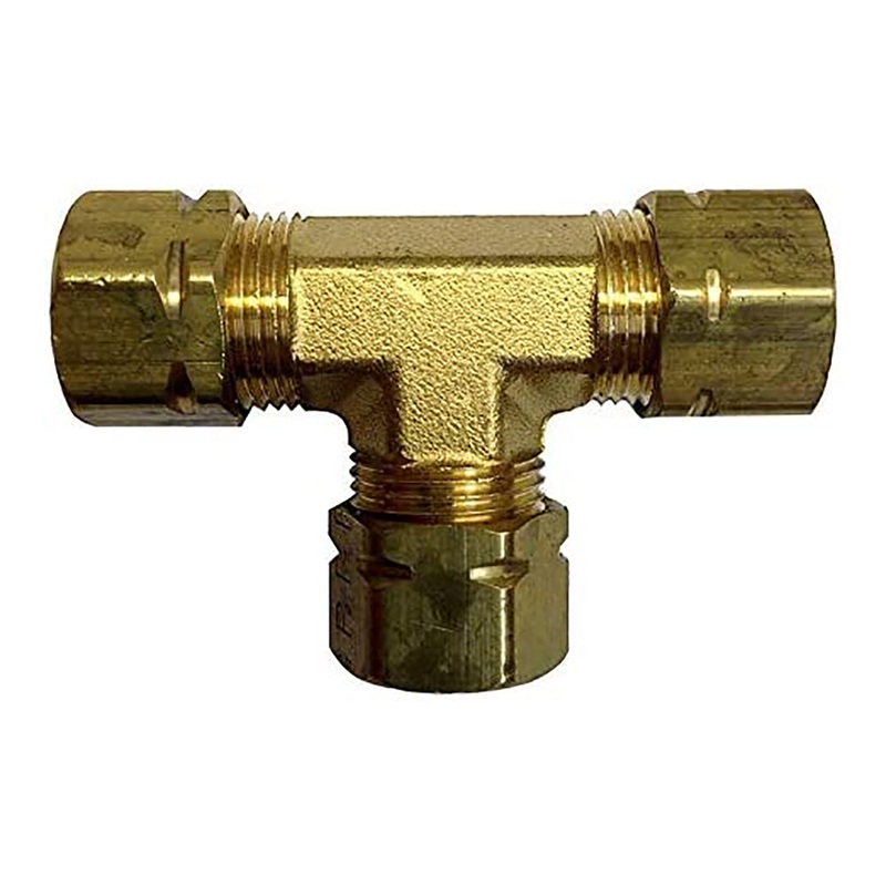 Uflex Union T-Fitting for 3/8 Tube Compression Hose Fittings – UNION T