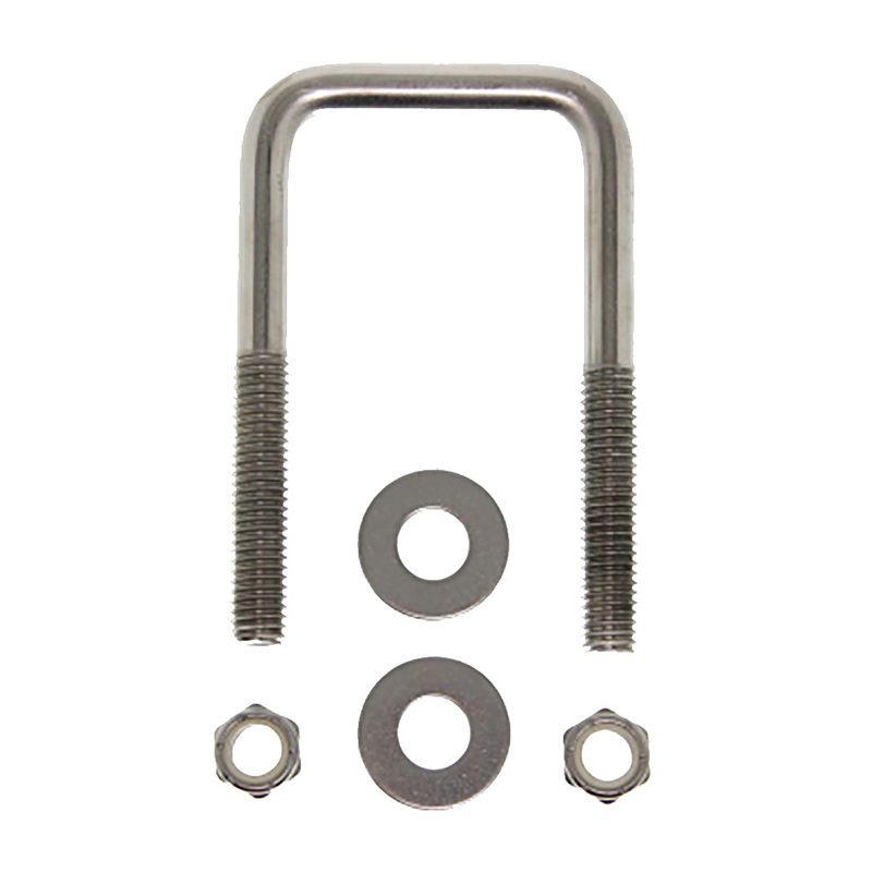 C.E. Smith Zinc U-Bolt 7/16-14 X 3-1/8 X 3 w/Washers & Nuts – Square – 15252A