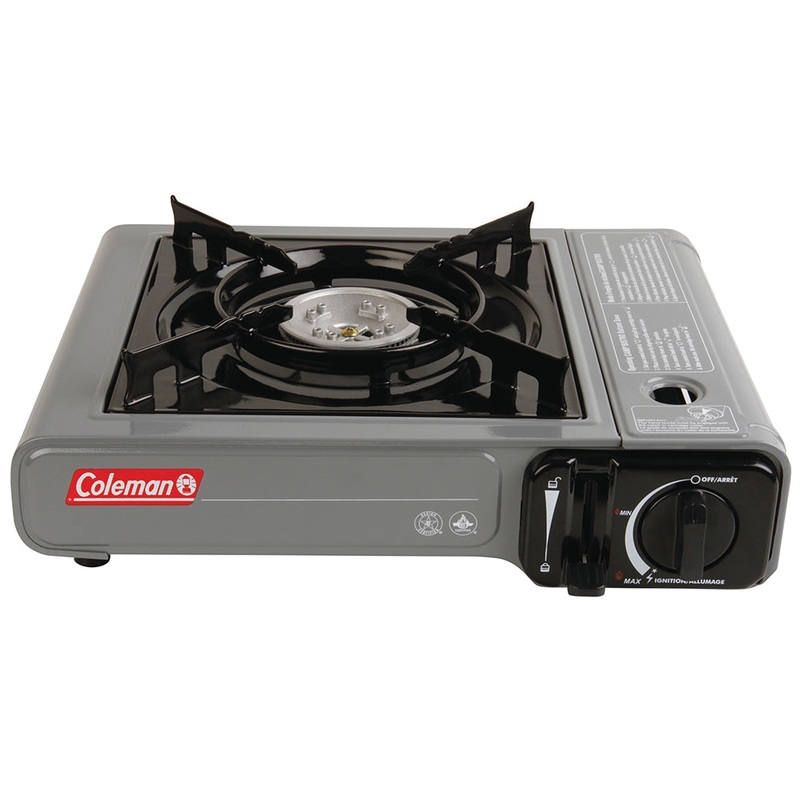 Coleman Table Top 1 Burner Butane Camping Stove – Grey – 2000037885