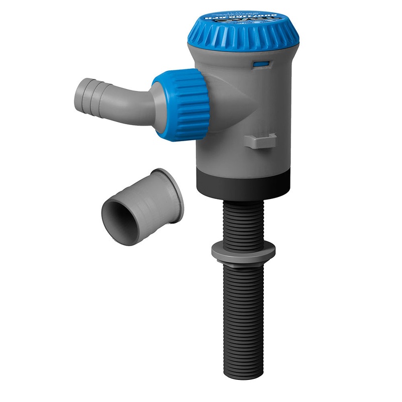 TRAC Outdoors Submersible Thru-Hull Pump – 800/1100 GPH – 69321