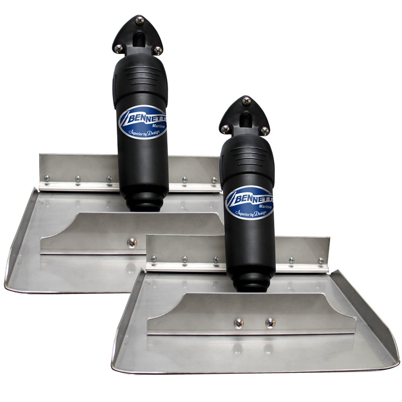 Bennett BOLT 24×9 Electric Trim Tab System – Control Switch Required – BOLT249