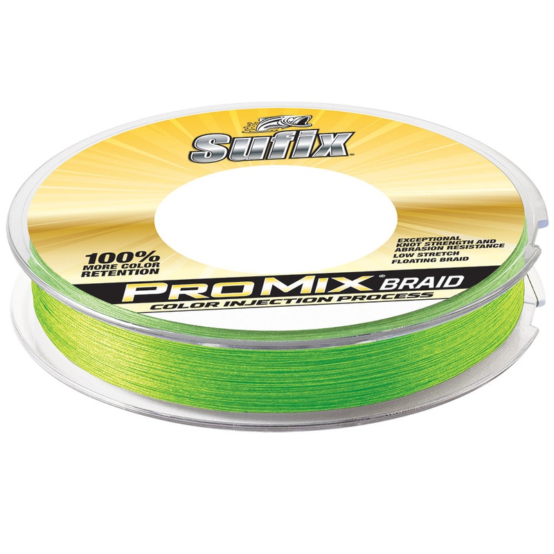 Sufix ProMix Braid – 40lb – Neon Lime – 300 yds – 630-140L