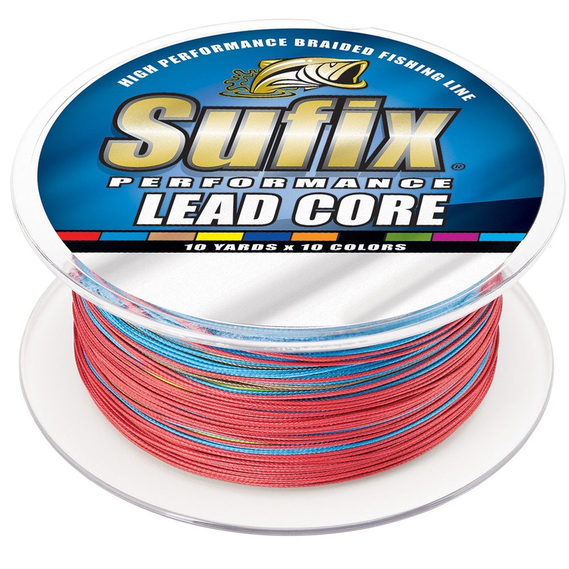 Sufix Performance Lead Core – 36lb – 10-Color Metered – 200 yds – 668-236MC