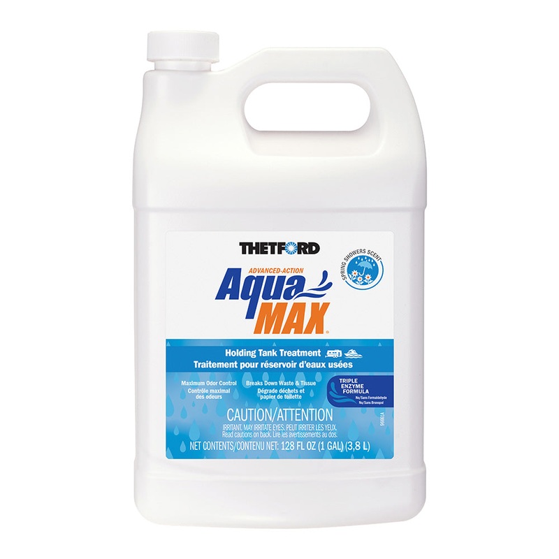 Thetford AquaMax Holding Tank Treatment – 1 Gallon – Spring Shower Scent – 96637