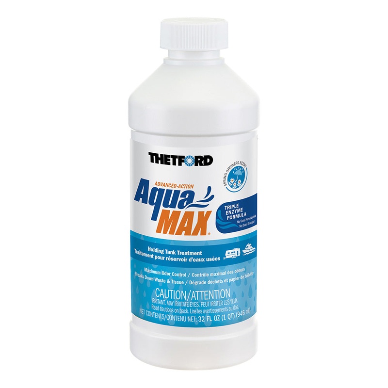 Thetford AquaMax Holding Tank Treatment – 32oz – Spring Shower Scent – 96635