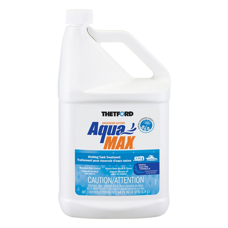 Thetford AquaMax Holding Tank Treatment – 64oz – Spring Shower Scent – 96636