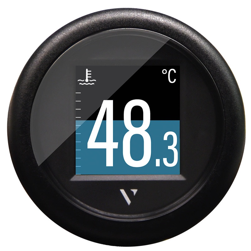 Veratron 52mm (2-1/16) ViewLine Flex Gauge – J1939 – Black – B00086001