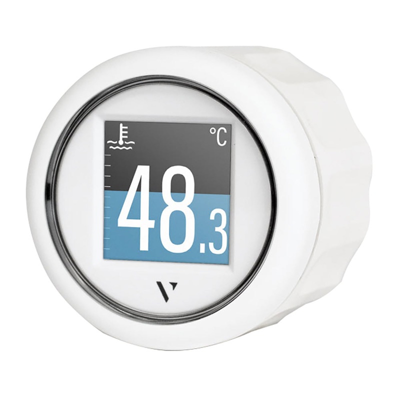 Veratron 52mm (2-1/16) ViewLine Flex Gauge – J1939 – White – B00110901