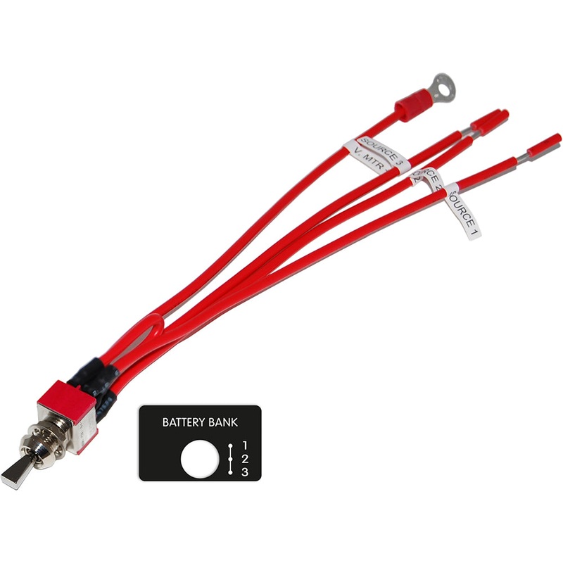 Blue Sea 4141 Switch Meter Toggle SPTT On-On-On – 4141