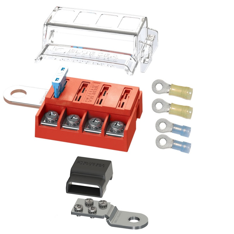 Blue Sea 5024 ST-Blade Battery Terminal Mount Fuse Block Kit – 5024