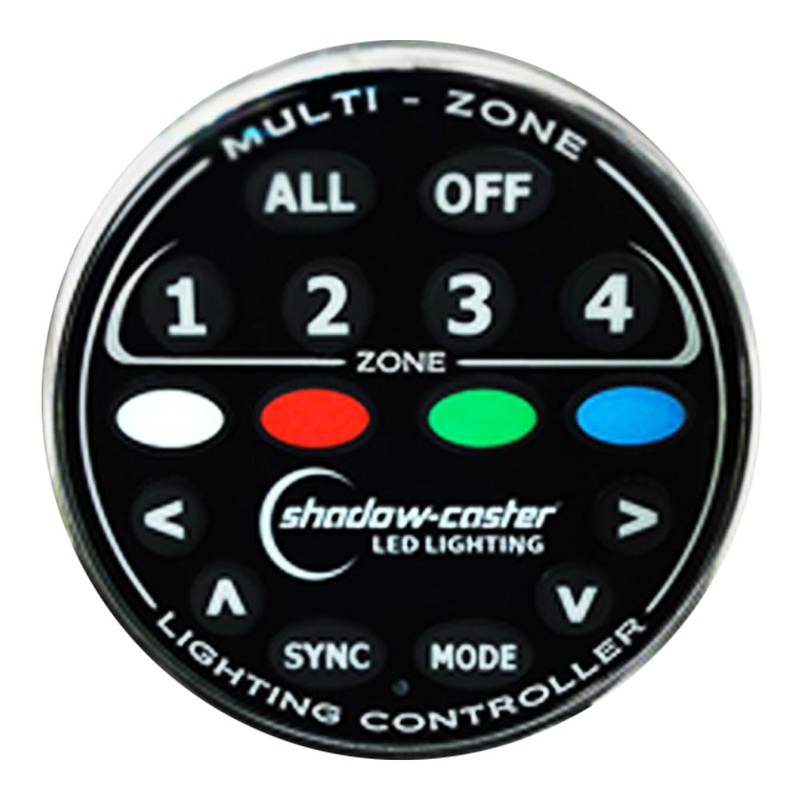 Shadow-Caster Round Zone Controller 4 Channel Remote f/MZ-LC or SCM-LC – SCM-ZC-REMOTE