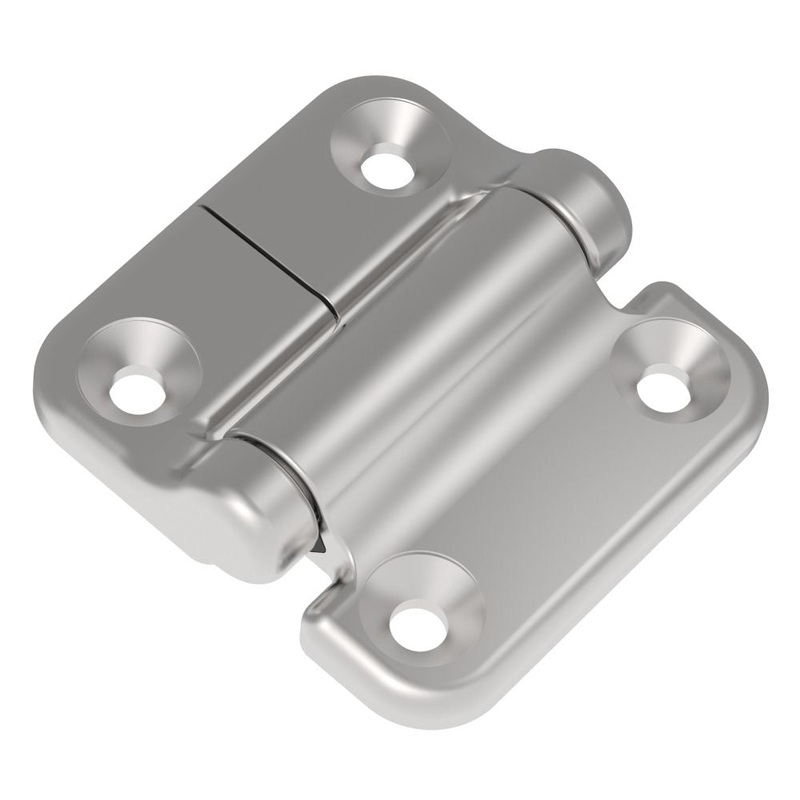 Southco Constant Torque Hinge Symmetric Forward Torque 0.9 N-m – Reverse Torque 0.9 N-m – Large Size – Stainless Steel 316 – Polished – E6-71-408S-85