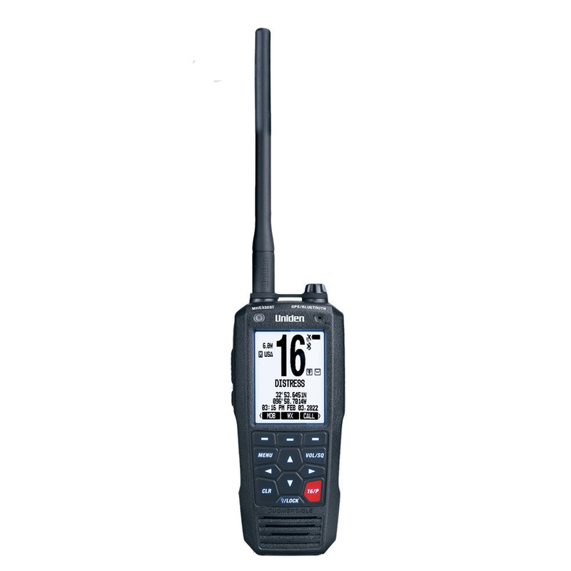 Uniden MHS338BT VHF Marine Radio w/GPS & Bluetooth – MHS338BT