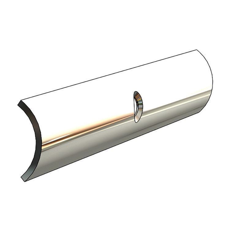 TACO Hollow Back 304 Stainless Steel Rub Rail Insert 3/4 x 6′ – S11-4511P6-1