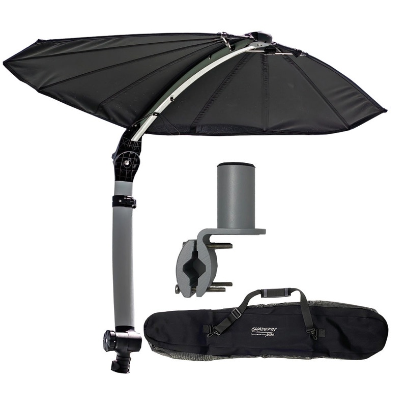 TACO ShadeFin Mini w/Black Fabric – Bag & Round Rail Mount Kit – T10-4000-17