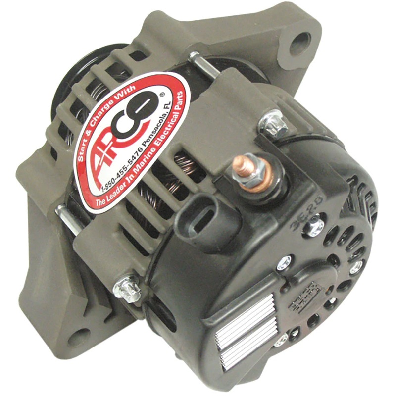 ARCO Marine Premium Replacement Outboard Alternator w/Multi-Groove Pulley – 12V 50A – 20850