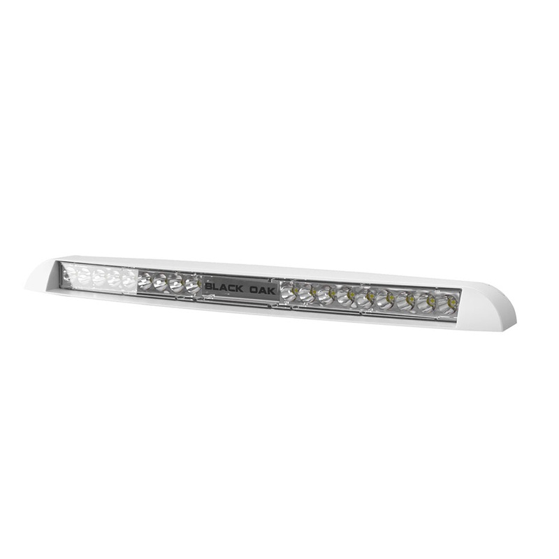 Black Oak Low Profile Marine Bar – Spot – White